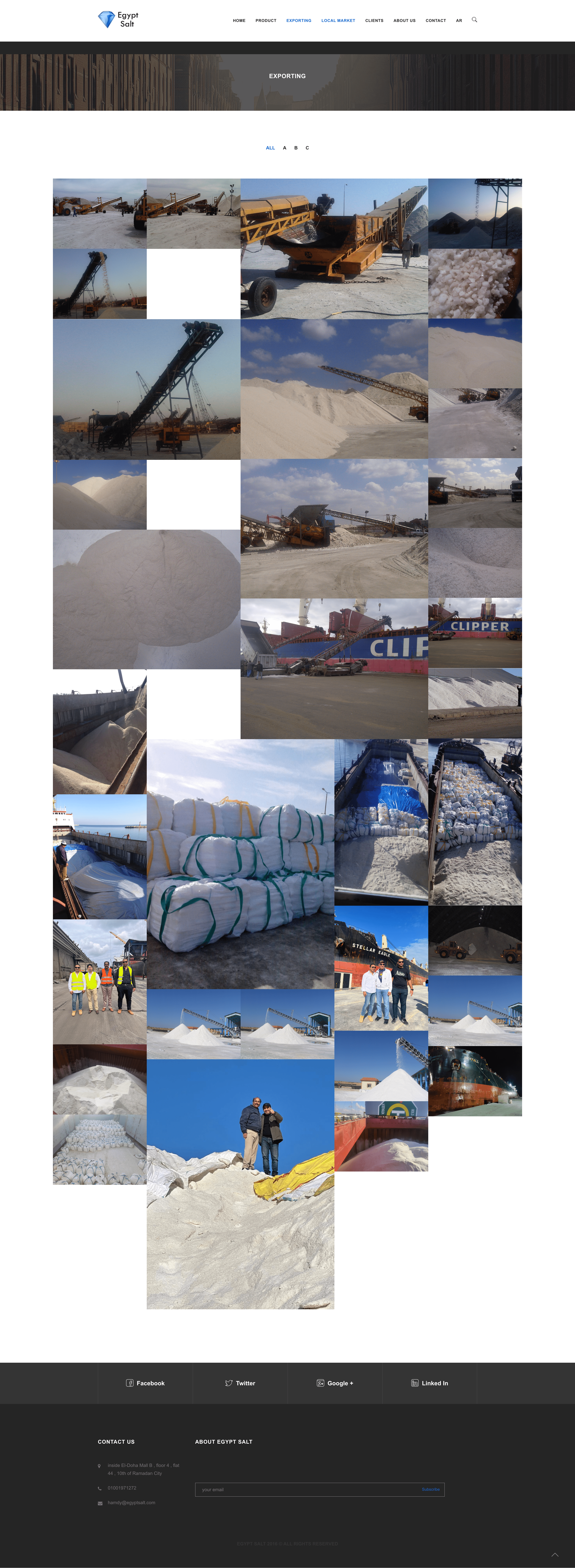 Exporting — before